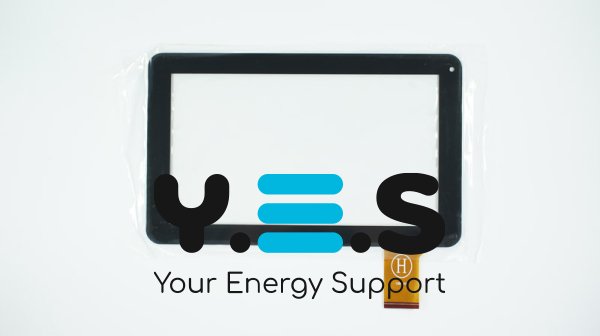 Сенсорне скло (тачскрін) XC-PG0900-032-A0-FPC 9" 233×143 мм 50 pin чорне