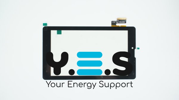 Сенсорне скло (тачскрін) SG5740A-FPC_V5-1 з вирізом 7", 186×107/155×91 мм, 36pin, чорне