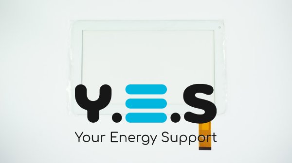 Сенсорне скло (тачскрин) CZY66490A01-FPC 10.1" 256×159/223×159, 40 pin, біле