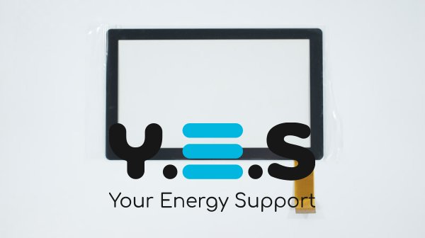 Сенсорне скло (тачскрін) 1312-Q8-1.0 7" 173×105/153×87 мм, 30 pin, чорне