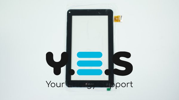 Тачскрин (сенсорне скло) FPC-TP070210(S738)-00 7" 186×111/155×86 мм 30pin чорний