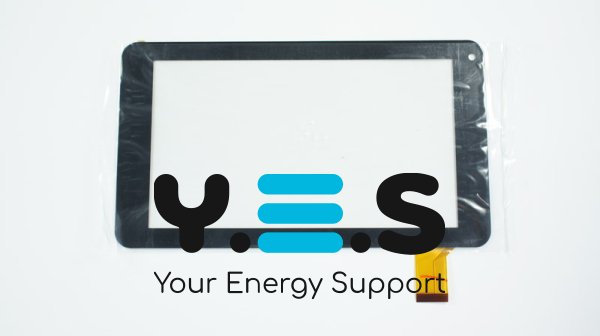 Тачскрин (сенсорне скло) Kingvina 135 7" 186×106/155×86 мм, чорний