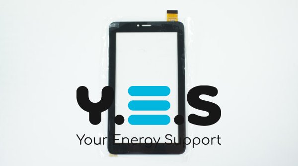 Тачскрин (сенсорне скло) для Teclast G17S 3G PB70JG9221-R2 7" 186×107/155×87 мм чорний