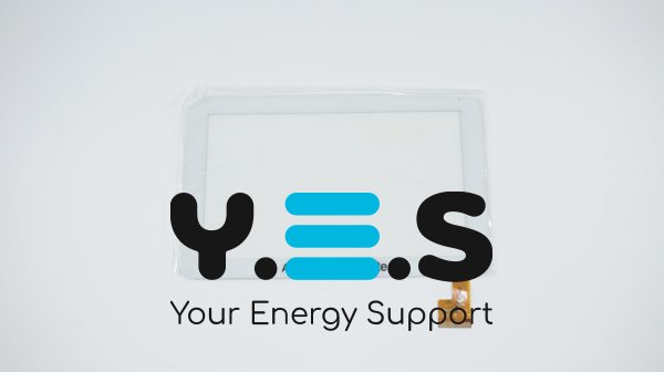 Сенсорне скло (тачскрин) TPC0240 VER2.0 7" 191×116, активна 155×87, 30 pin, біле