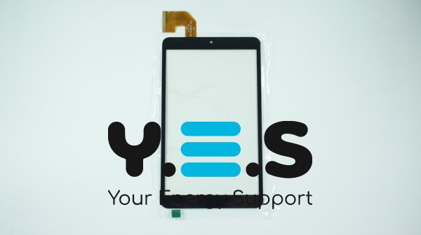 Тачскрин (сенсорне скло) FPC-FC80J115-02 7,9" 203×117/173×109 мм 50 pin чорний