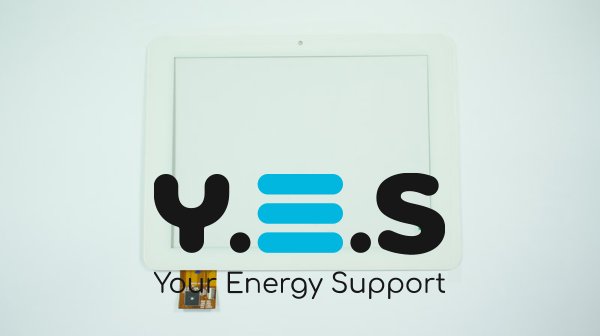 Тачскрін (сенсорне скло) CTP060076-03A 8" 197×150 мм, активна 163×123 мм, білий