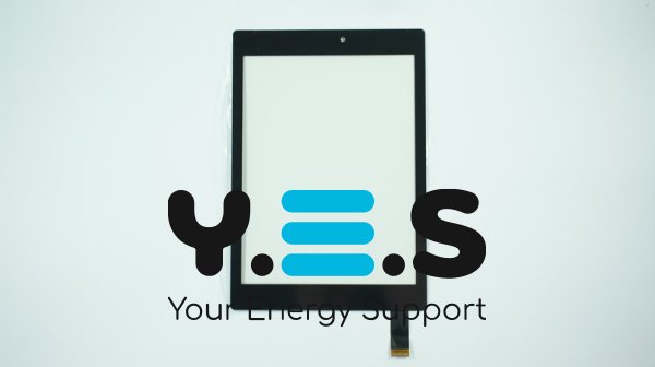 Сенсорне скло (тачскрін) для ACE-CG7.8E-318 8" 196×135/161×121 мм чорне