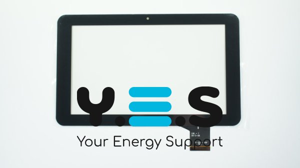 Тачскрин 166-T 9" чорний, 235×144/198×115 мм, 50 pin (сенсорне скло)