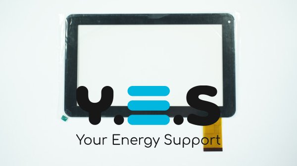 Тачскрін (сенсорне скло) FHF90006 9" 233×142 мм, робоча зона 198×112 мм, чорний