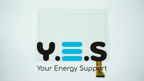 Тачскрін (сенсорне скло) MGYCTP-90895 9" 222×156 мм, 50 pin, білий