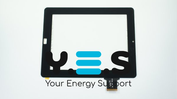 Тачскрин (сенсорне скло) Ritmix RMD-1030 9,7" 50pin 240×188/197×148 чорний, 2 HOME 300-L3611A-A00-V1.0