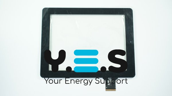 Тачскрін (сенсорне скло) 300-L4080C-C00-V1.0 9,7" 240×185/197×148 50pin чорний