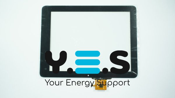 Тачскрін C237180A1-GG FPC613DR 9,7" 237×180/198×149 мм 6 pin чорний