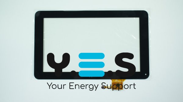 Сенсорне скло (тачскрин) Wolder Mitab Iron 9 QSD E-C9011-01 9" 236×143/198×116 чорне