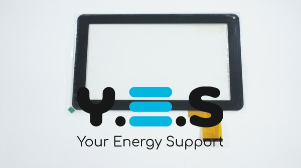 Сенсорне скло (тачскрин) FHF 090016 9" 232×141/198×112 мм 50pin чорне