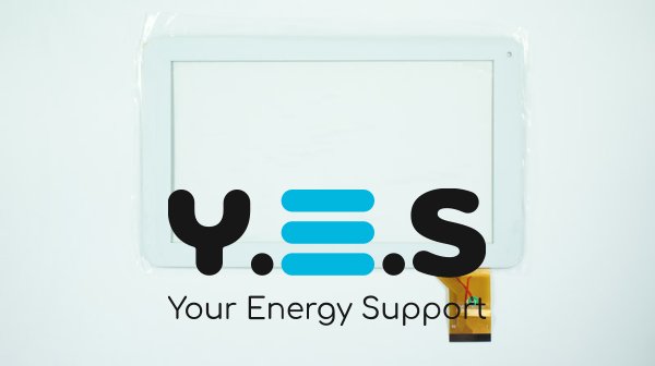 Тачскрін (сенсорне скло) FM901601KE 9" 233×142/198×112 мм 50 pin білий