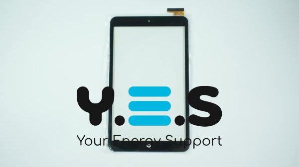 Сенсорне скло (тачскрин) FPC-CY80J092-00 204×119/173×109, 50 pin, чорне