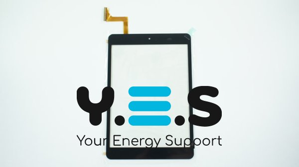 Сенсорне скло (тачскрін) RS-CQ785D-V1.0 196×131/161×120 мм, 45 pin, чорне