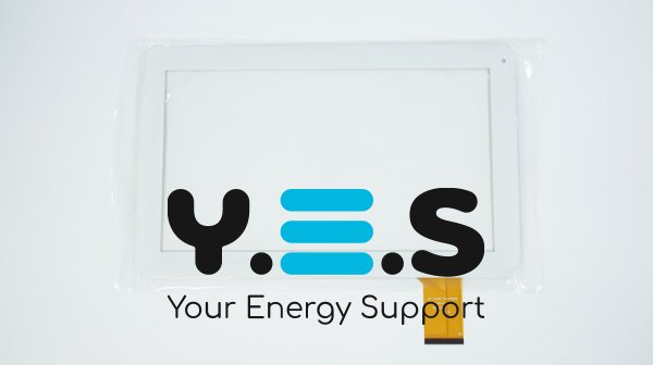 Тачскрін (сенсорне скло) DH-1019A1-PG-FPC075 10,1" 256×159/223×126 мм, 50 pin, білий