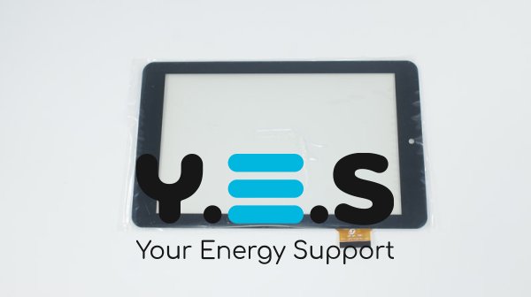 Сенсорне скло (тачскрин) FPC-UP070267A1-V01 7" 181×112/151×95 мм, 36 pin, чорне