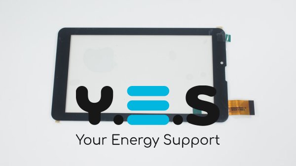 Сенсорне скло (тачскрин) SG5984-FPC 7" 184×104/155×87 мм, 30 pin, чорне