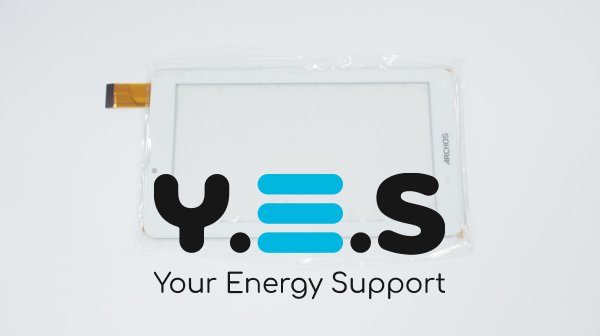 Тачскрін (сенсорне скло) WJ506-ZZT V2 7", 185×104/155×87 мм, 30 pin, білий