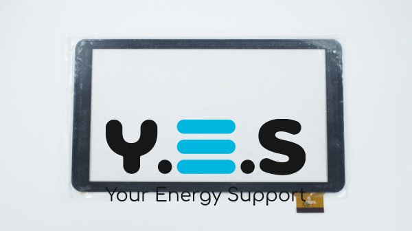 Сенсорне скло (тачскрин) HK10DR2496-V02 10,1" 256×145/222×126мм 50pin чорне