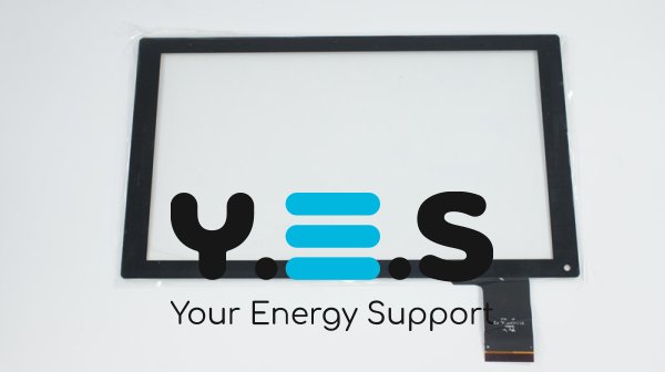 Сенсорне скло (тачскрин) YTG-C10045-F2 10,1" 251×147/224×126 мм 50pin чорне