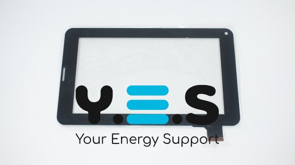 Сенсорне скло (тачскрин) Z7Z118 V3.0 7" 186×111 мм, 30 pin, чорне