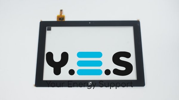 Тачскрін CTP101170-01 10,1" 254×168 мм, 10 pin, чорний сенсорний екран