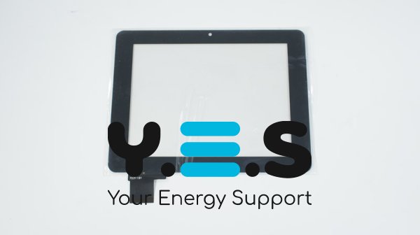 Тачскрін 70311B1 7" чорний 176×135, робоча 142×116 мм (сенсорне скло)