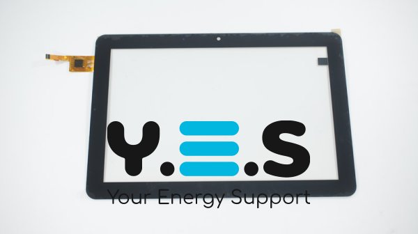 Сенсорне скло (тачскрін) 101217R01-V1 10,1" 250×168 мм, 10 pin, чорне