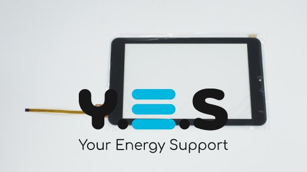 Сенсорне скло (тачскрін) PB70A8538-FT-0A 7", 186×111/151×95 мм, 6pin, чорне