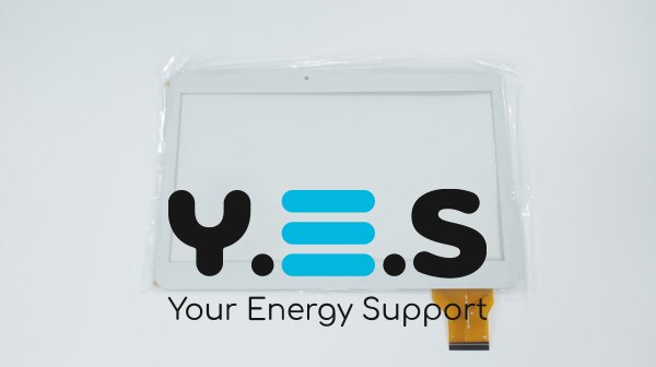 Сенсорне скло (тачскрин) SQ-PG1060B01-FPC-A0 10.1" 240×163/224×126, 50pin, біле