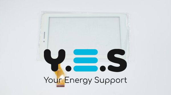 Сенсорне скло (тачскрін) AD-C-702619-FPC 7" біле