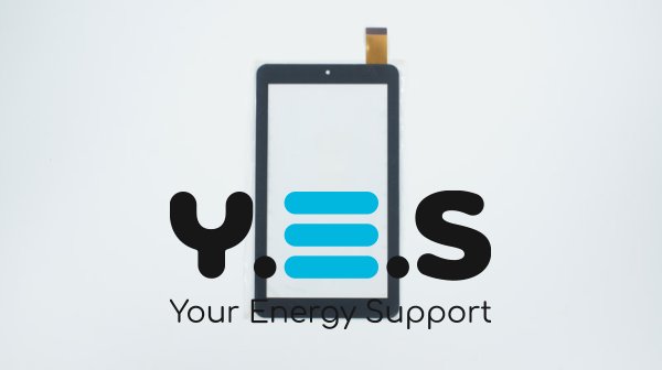 Сенсорне скло (тачскрін) JNS-36-02 7" 184×104/156×88 мм, 30pin, чорне