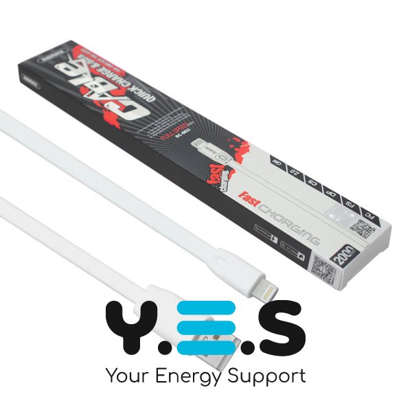 Кабель REMAX Full Speed USB‑A → iP, білий, 2 м