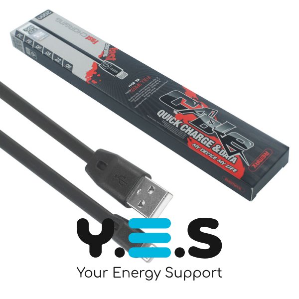 Кабель REMAX Full Speed USB–Lightning (iP) чорний 2 м