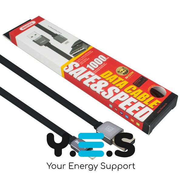 Кабель REMAX Kingkong USB–Lightning (iPhone/iPad/iPod), чорний