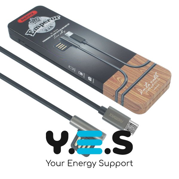 Кабель REMAX Emperor USB‑MicroUSB, чорний