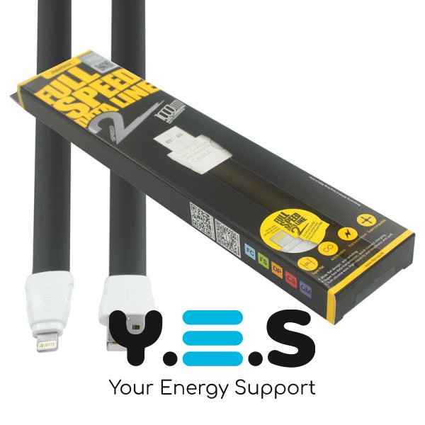 Кабель REMAX Full Speed 2 USB–Lightning (iP) для iPhone/iPad, чорний