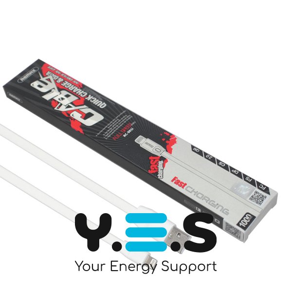 Кабель REMAX Full Speed USB–Lightning (iP) 1 м, білий