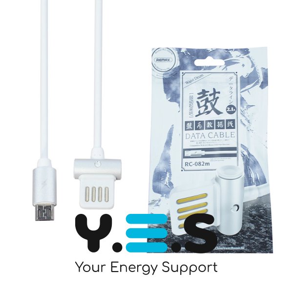 Кабель REMAX Waist Drum USB–Micro USB, білий