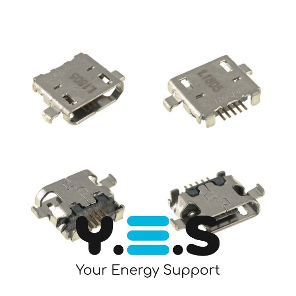 Розʼєм заряджання microUSB 5 pin для HTC Desire 300 та Desire 500