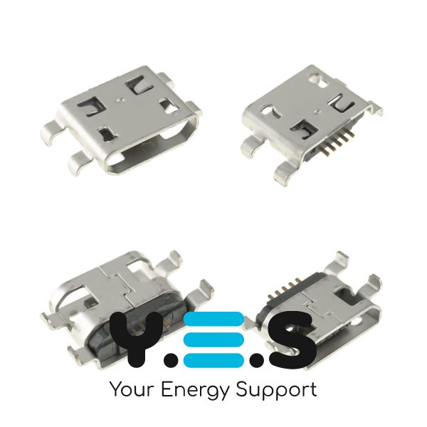 Розʼєм зарядки Lenovo A300/A68E/A710/A790e/K860/P700/S850E/S880, HTC Desire 310/S6000 Original