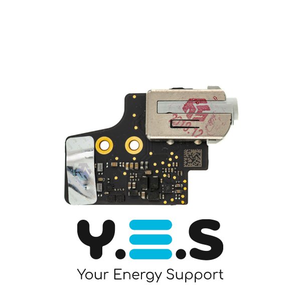 Аудіорозʼєм на платі для ноутбука Apple A1534 (2015), білий