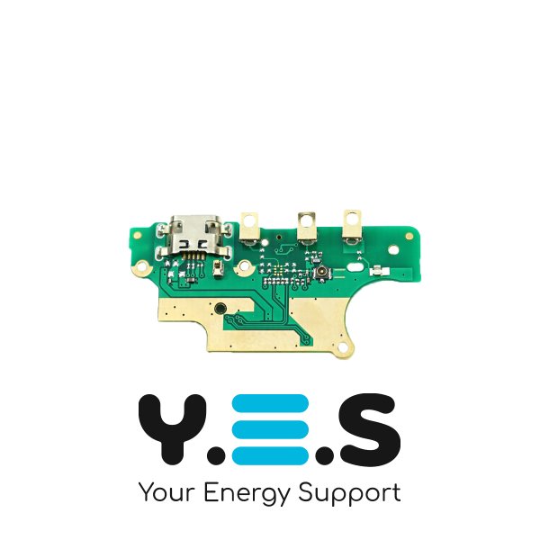 Шлейф-зарядка Nokia 5 Dual Sim (TA-1024/TA-1053) з роз’ємом та мікрофоном, плата зарядки