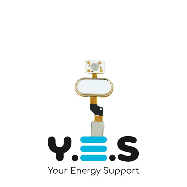 Шлейф с кнопкой home для Meizu M3S, M3S mini, U10, (JW-D 16296 15мм), gold