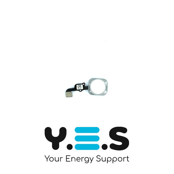 Шлейф с кнопкой home для Apple iPhone 6, iPhone 6 Plus, white, оригинал