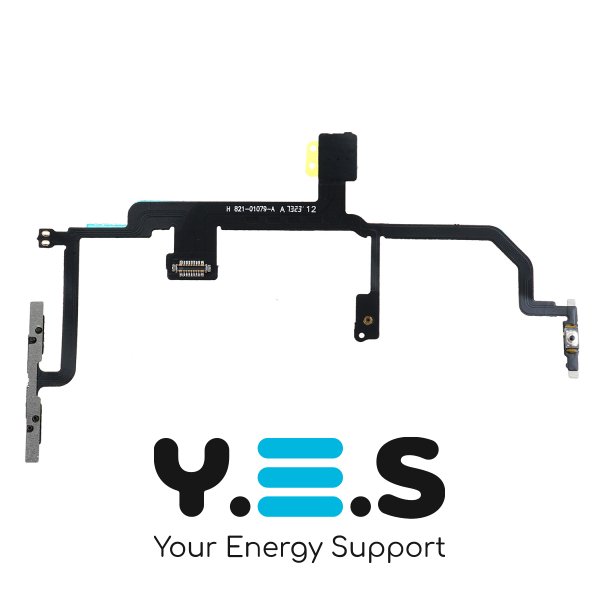 Шлейф кнопки живлення On/Off з компонентами для Apple iPhone 8 Plus